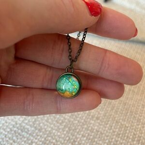 Plunder Globe necklace
